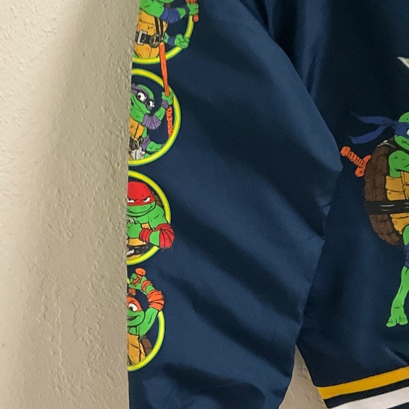 Nickelodeon Navy and Yellow TMNT Jacket - Picture 5 of 6
